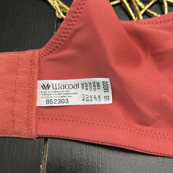NWOT Wacoal Plus Size Back Appeal Wirefree Bra 38DDD - Picture 7 of 7